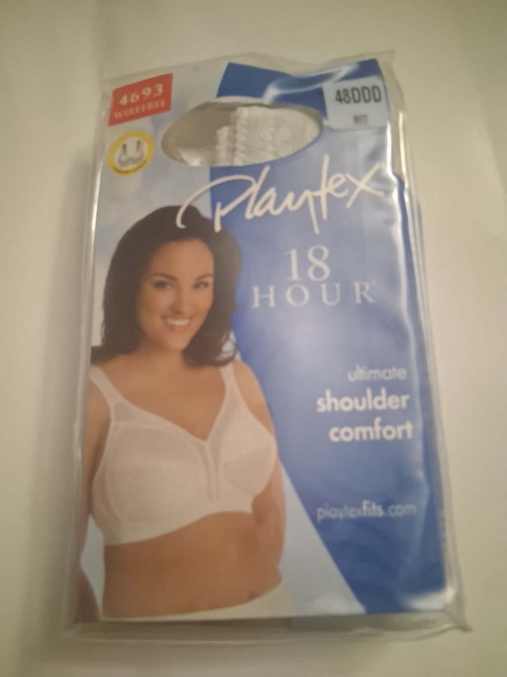 Playtex 18 Hour Ultimate Shoulder Comfort Bra - White